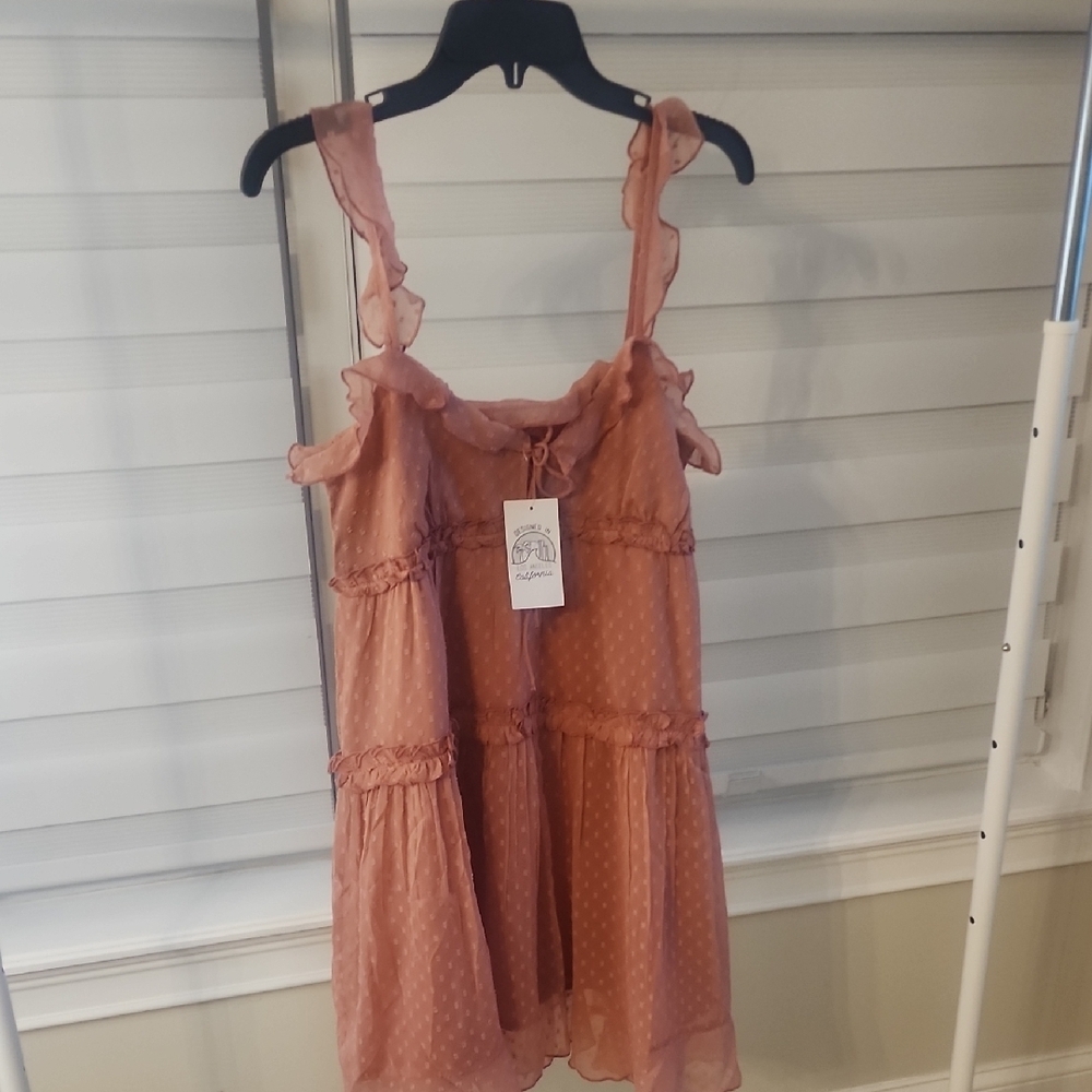 Patrons Of Peace Dress Mulberry Pink Size M
